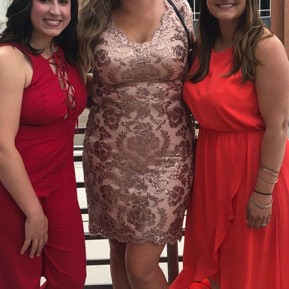 Tadashi Shoji embellished cocktail dress - worn once.